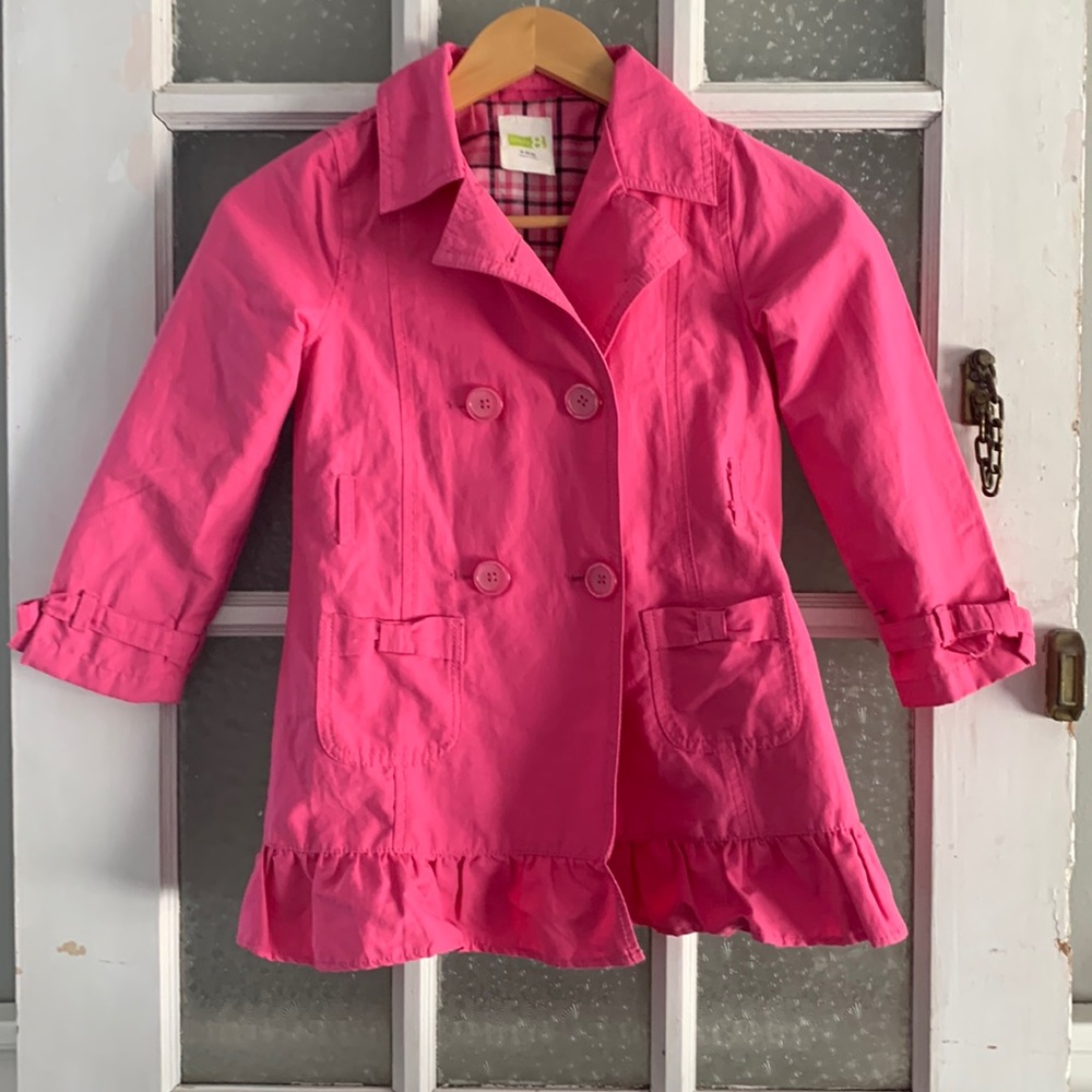 Crazy 8 Trench Coat Size 5/6